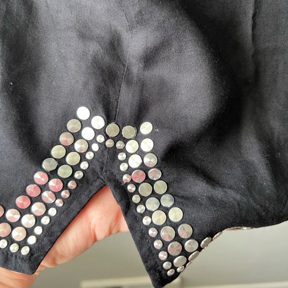 NBD studded slit mini skirt Retails $143  Trendy & Tipsy revolve - Picture 8 of 11